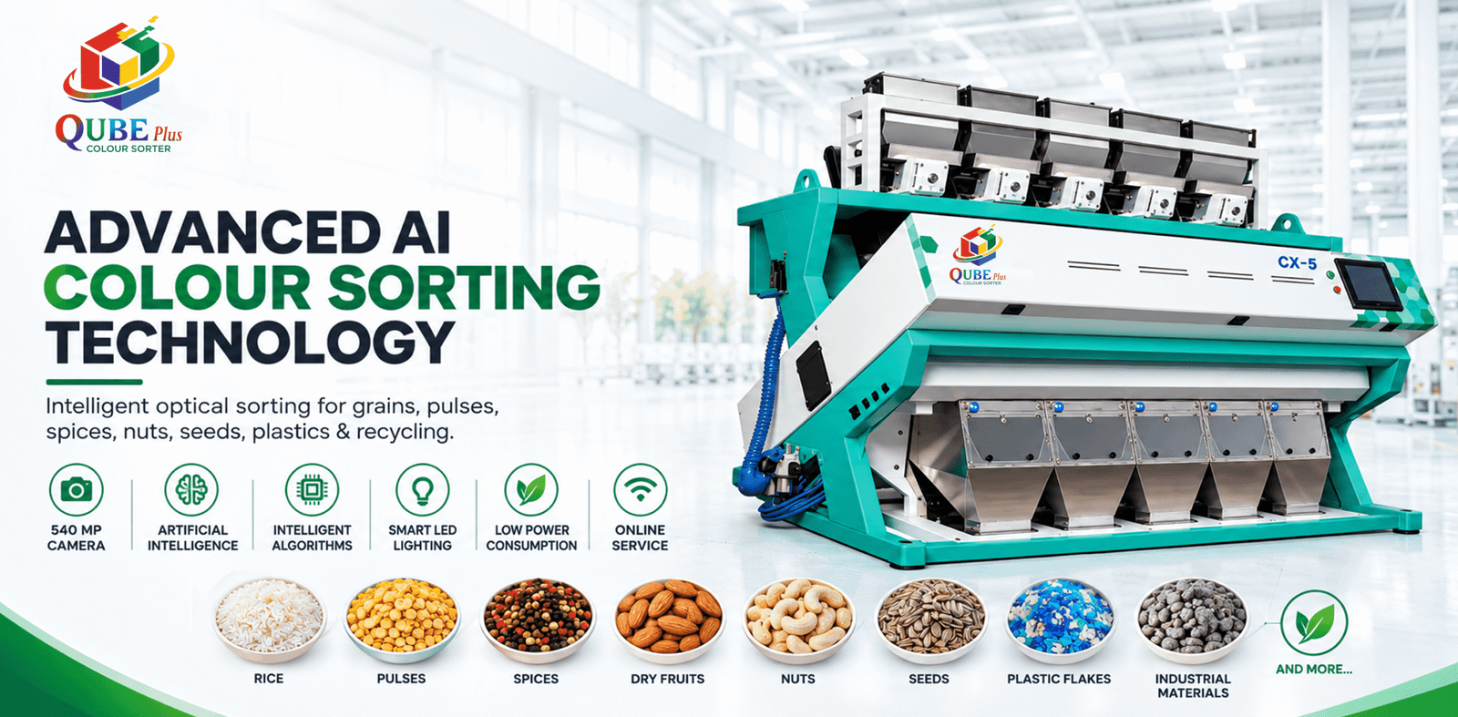 QUBE Plus Sorting Machine